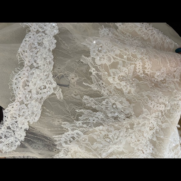 NWT BHLDN by Anthropologie Off-White Wedding Gown - Picture 7 of 15